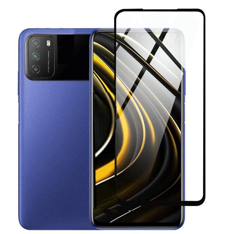 Pełne Szkło Hartowane Na Ekran Dla Xiaomi Poco M3 Szkło Ochronne Na Ekran Dla Xiaomi Poco X3 NFC Folia Na Xiaomi Poco M 3 Szkło Ochronne