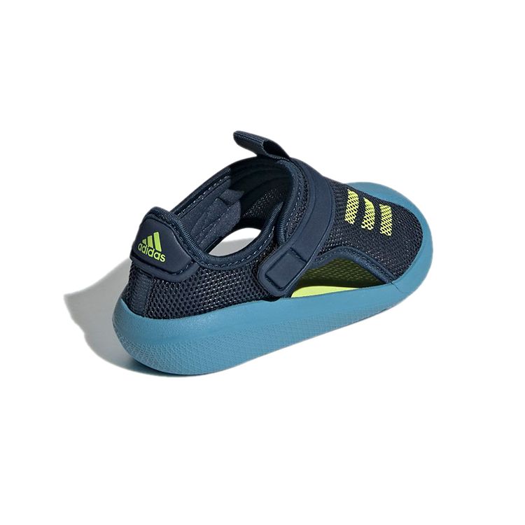 Adidas Comfortable Lightweight Low-Top Walking Shoes Baby Shoes Blue Yellow FY8933