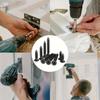 400/800PCS/1 Set M2 Black Self Tapping Screw Assortment Kit Locking Screws And Wood Screws