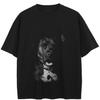 Streetwear Funny Dog Graphic T-Shirt Cotton Tshirt Unisex Tops Tees Summer Short Sleeves T Shirt(1)