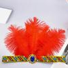 Feather Flapper Headbands Mardi Gras Prom Dancer Headpiece for Party Carnivals Celebrations Headwear Hair Styling
