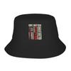 Unisex Harajuku Iraq Flag Bucket Hats Accessories  Bob Hats For Vocation Getaway Headwear Lightweight