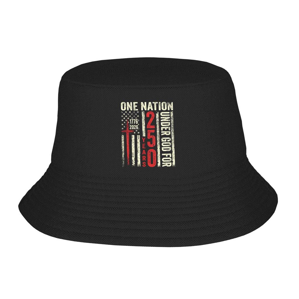 Unisex Harajuku Iraq Flag Bucket Hats Accessories Bob Hats For Vocation Getaway Headwear Lightweight