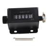 Mechanical Counter 5 Digit Manual Stroke Clicker Resettable Pull Count 0‑99999 with Spring