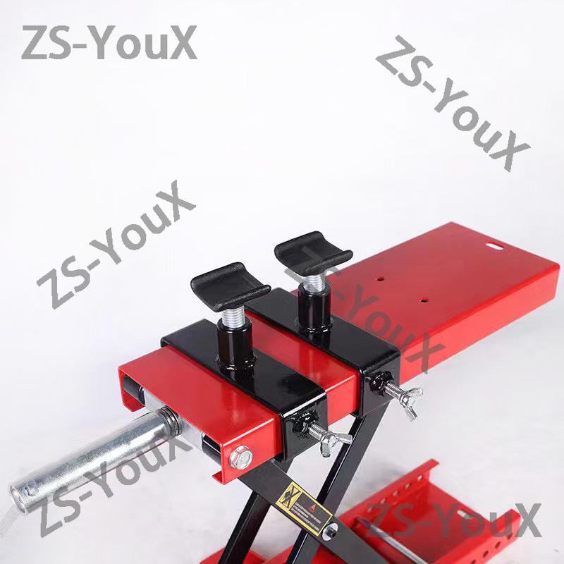 500Kg Motorcycle Lift Table Jack Crane Repair Station Center Scissor Lift Workshop Workbench for Motorbike Maintenance