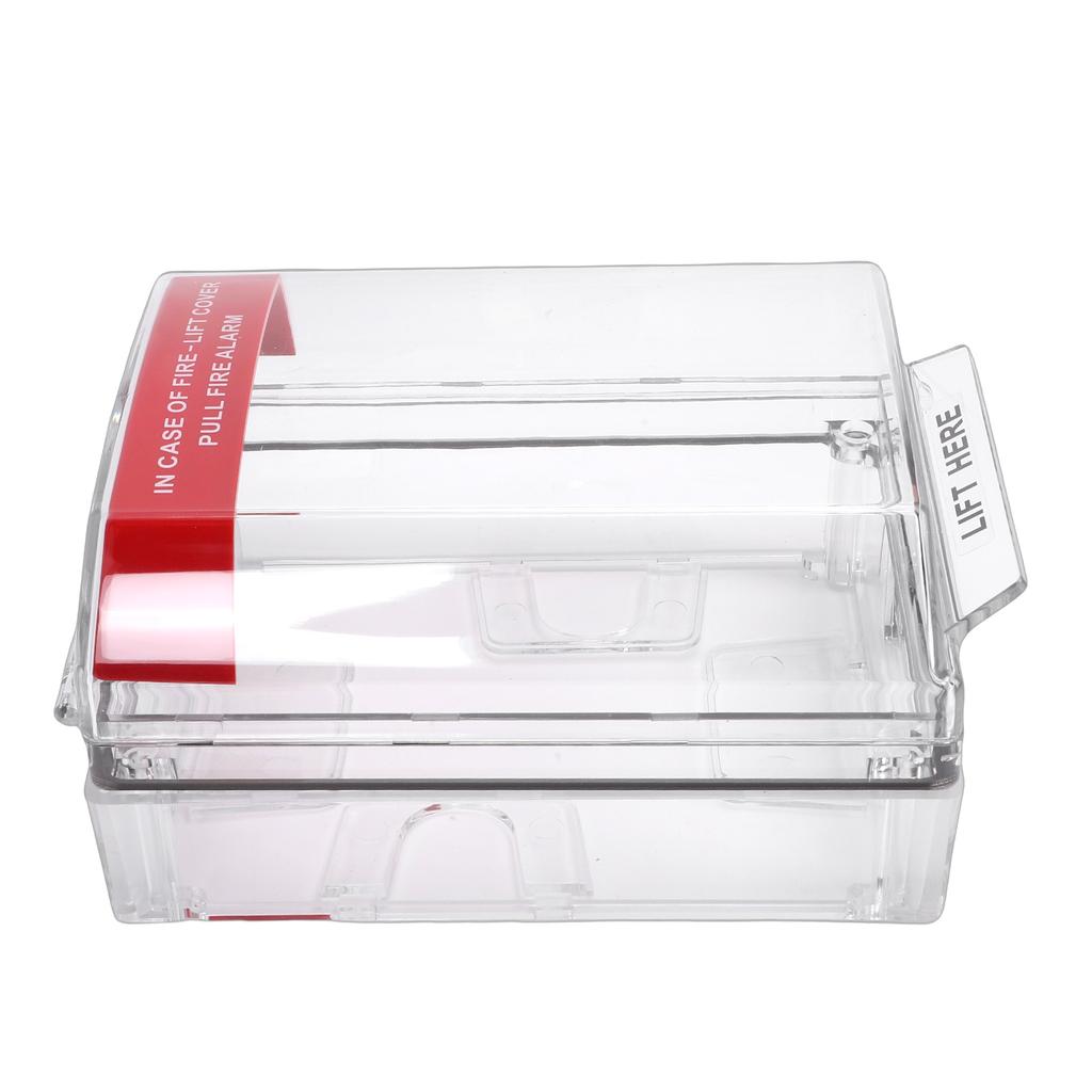 Fire Alarm Pull Station Cover Manual Call Point Protective Guard Prevent Accidental Trigger Physical Damage Dust and