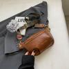 New Fashi Women Chest Bag INS Style Simple Versatile Soft Faux Leather Sling Crossbody Shoulder Bag