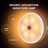 Lamp Night Light Usb Rechargeable Stick-On Sensor Light Wireless Cabinet Counter 6W Led Round Motion-Sensor Light