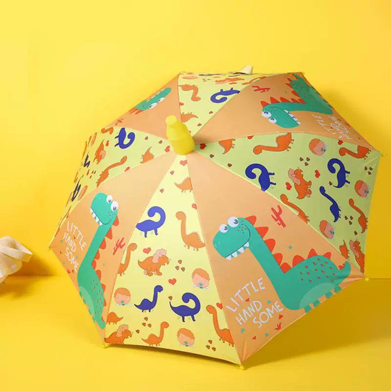 Children's Umbrellas for Boys and Girls, Elementary School Students, Kindergarten, Cute, Ultra-Light, Automatic, Safe, Can Be Printed with Logo