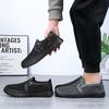 Shoes men's summer new mesh shoes middle-aged and elderly large-size men's shoes polyurethane lightweight old Beijing cloth shoes dad shoes