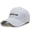 New Adjustable Baseball Cap Breathable Soft Top Peaked Cap Embroidered Design Wide Brim Cap for Spring Summer Season