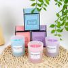 Frosted Glass Soy Wax Scented Candle - Festival Souvenir & Gift Box