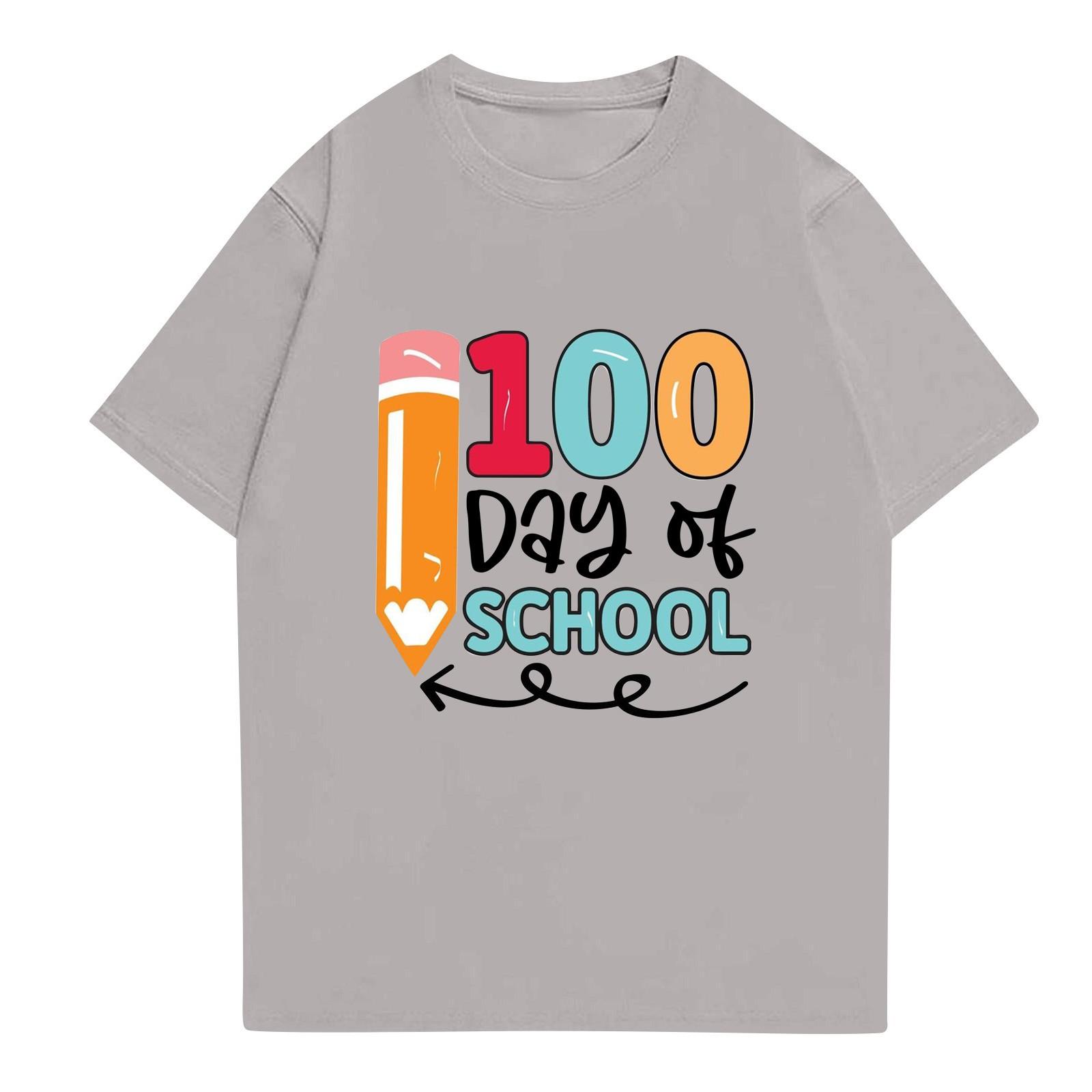 

Женская летняя модная повседневная блузка с коротким рукавом и принтом R-образным вырезом L