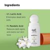 Chemist at Play Underarm Roll-On Deodorant mit 5% AHA, Milchsäure & 1% Mandelsäure & Exfoliiert die Achseln | Duft Weißer Jasmin 40ml (3er-Pack)