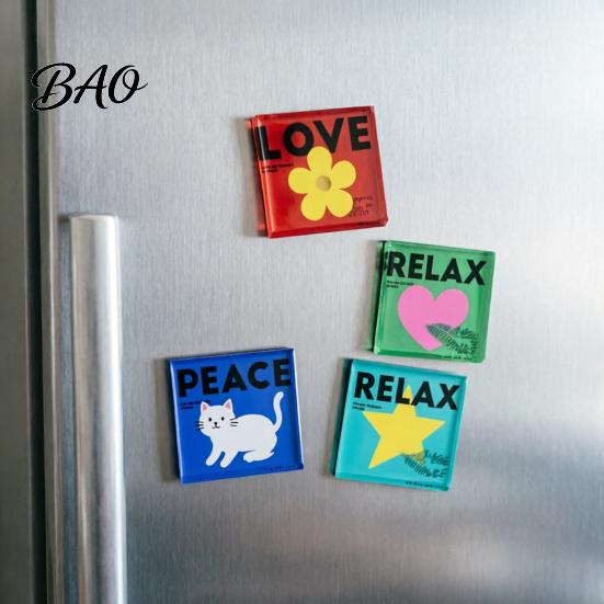 Fridge Magnet Making Set 5/15/50 Sets DIY Acrylic Kit, Square Rectangle Round Refrigerator Magnetic Crafts with Adhesive Backing Decor Crafts,