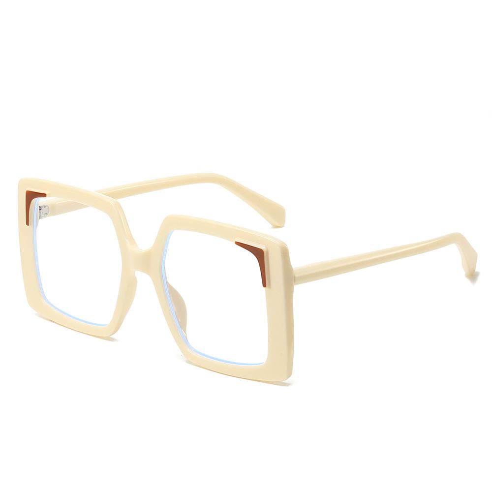 

Luxury Brand Designer Oversized Square Sunglasses Women For Men Vintage Big Frame Punk Popular Outdoor Driving Sun Glasses Uv400 As the photo