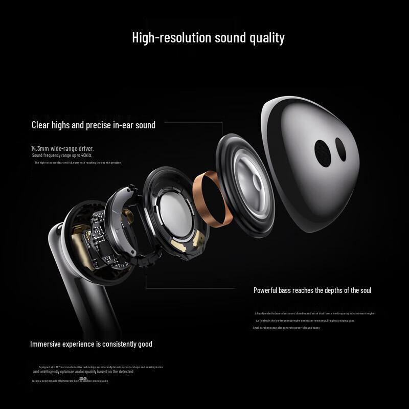 

Huawei FreeBuds 4E 2024 Wireless Earbuds