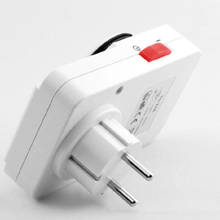 Mechanical Timer Plug Socket for Energy Efficiency, for Small Appliances and Low Power Devices