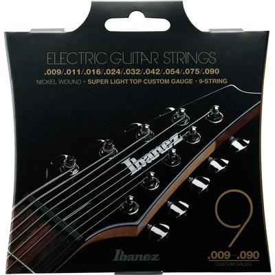 Ibanez IEGS9 Super Light Top Custom Gauge 9 Strings Electric Guitar Strings / .009-.090