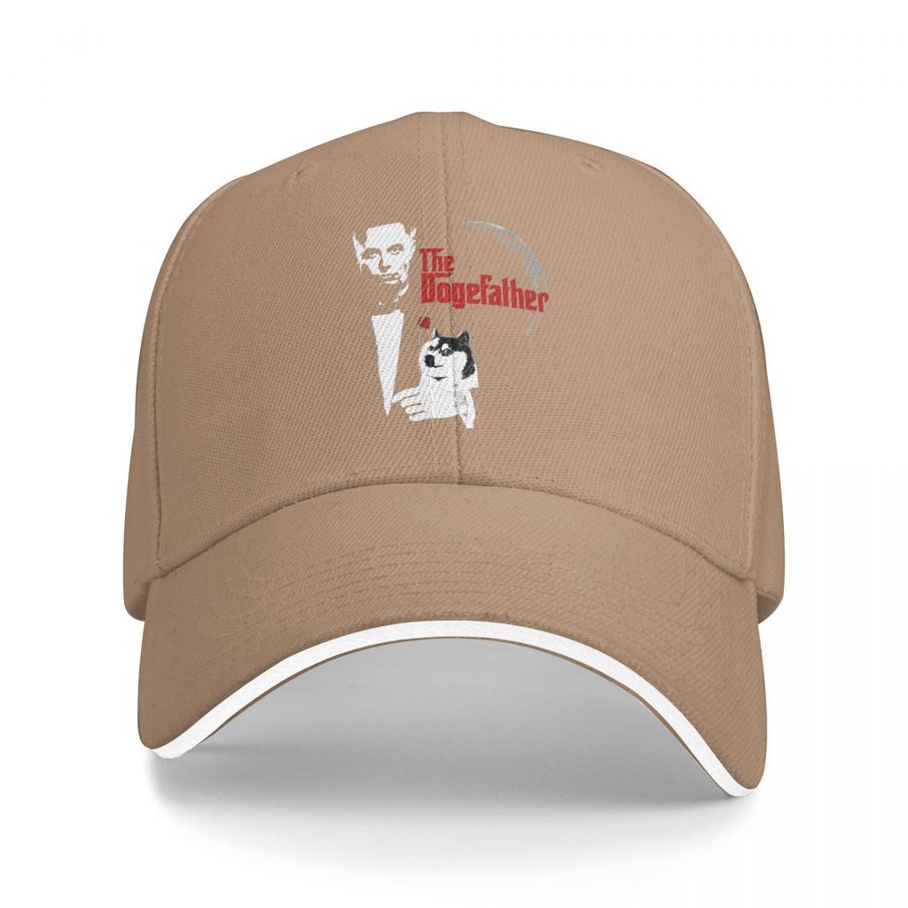 Baseball Caps The Dogefather Funny Graphic Female Male Casual Summer Caps