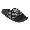 Adidas Adilette Comfort Slide 'All Over Logos Black' FZ1750