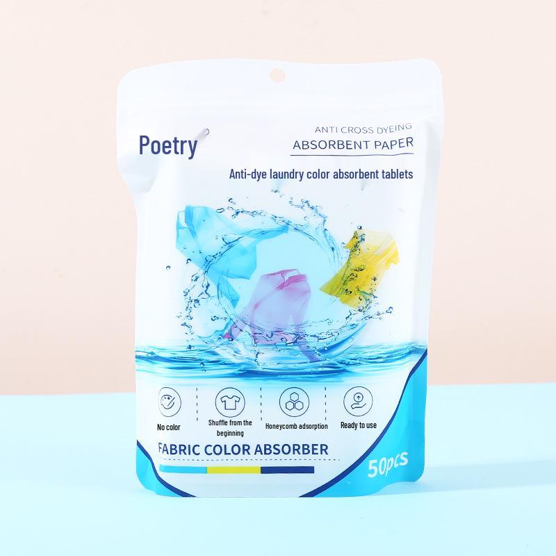 Anti-Bleed Color Absorbing Laundry Sheets: Prevent Dye Transfer In Wash with Color Separator Sheets.