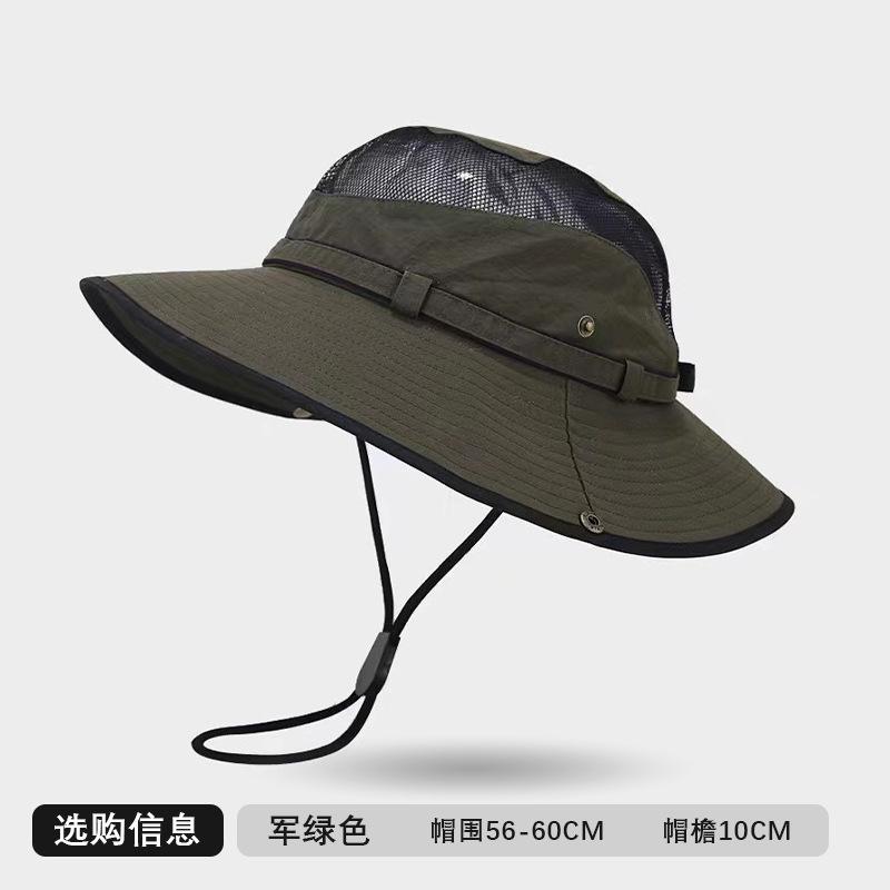 Sun Hats for Men Women Fishing Hat UPF Protection Wide Brim Bucket Hat Breathable Quick-Dry Water Rapellent Outdoor Hiking Beach Travel Summer Hats
