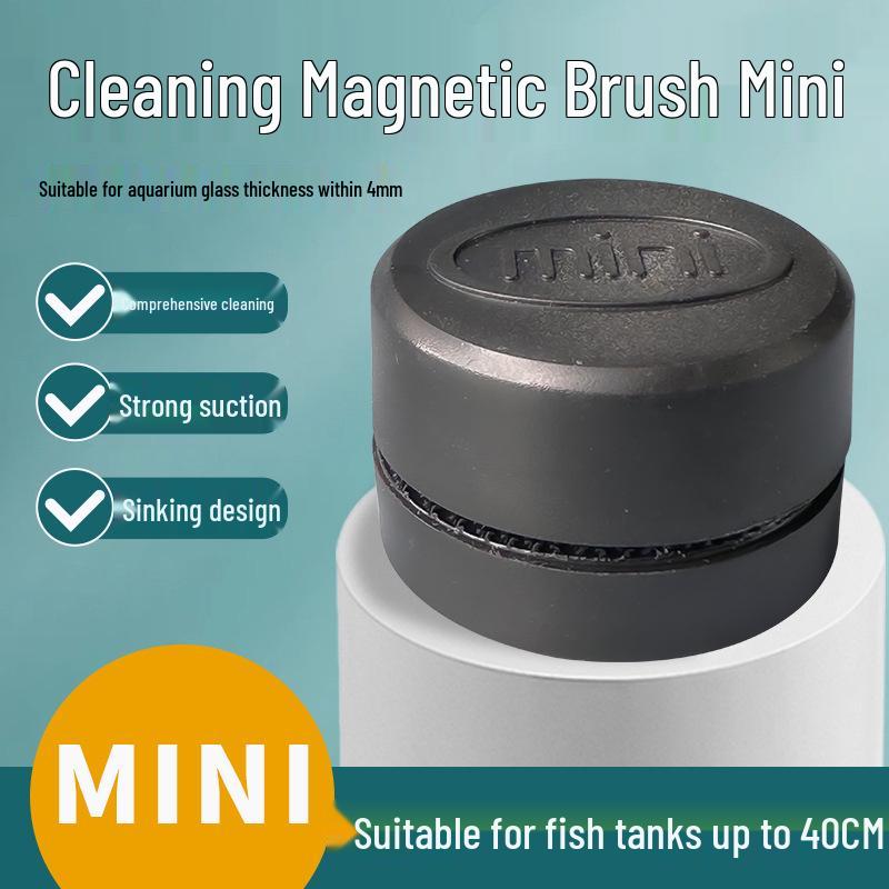 

Mini Magnetic Double-Sided Fish Tank Cleaner & Algae Eraser