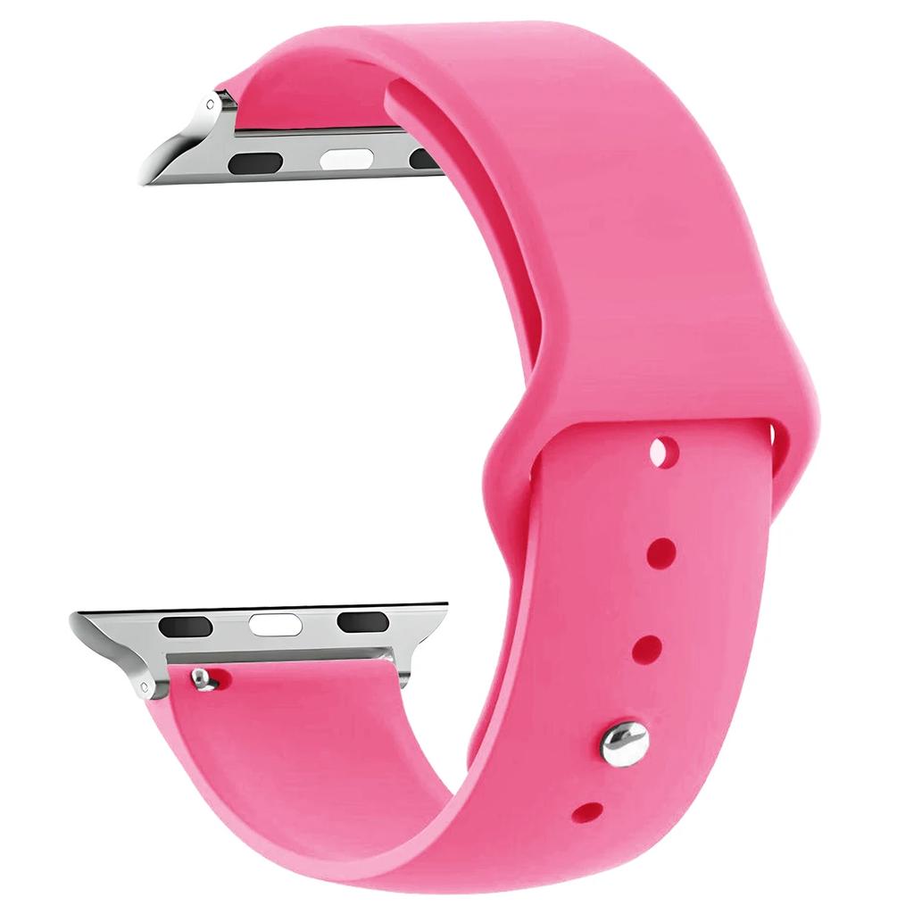 Banda din silicon pentru curea Apple Watch 44mm 45mm 40mm 41mm 42-38mm 45mm bratara sport iwatch seria 8 7 6 5 4 3 SE 9 Ultra 2 49mm