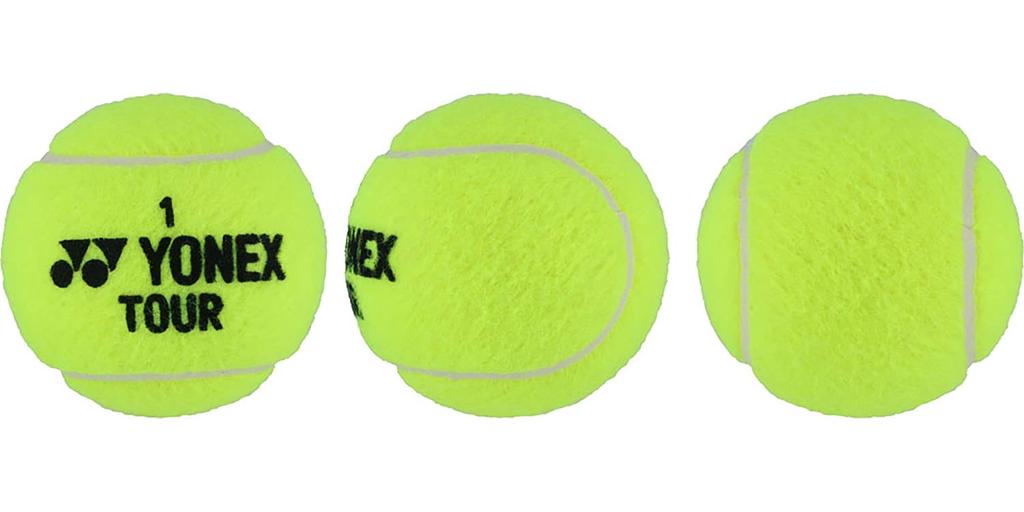 YONEX TOUR Tennis Balls Balls Per 6 (4 Can, Cans) TB-TUR46