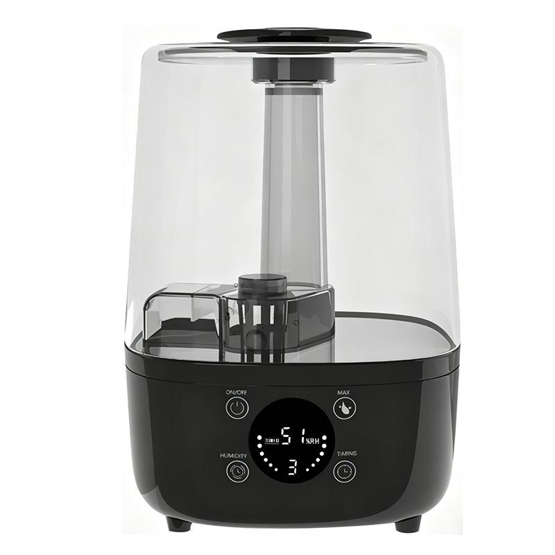 

4L Smart Aromatherapy Humidifier: Large Mist Output for Indoor Use чёрный