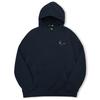 Happy Cat Embroidered Snap Button Hoodie