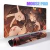 Extended Anime Kawaii Hu Tao Mousepad Non-slip Rubber Gaming Genshin Impact Mouse Pad Keyboard Professional Rugs Computer Carpet