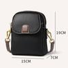 Leather Fashion Women Crossbody Bag Practical Phone Bag