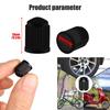 BFL1 100Pcs/Lot Wearproof Plastic Auto Wheel Tyre Tire Valve Stem Caps Covers, Artight Seal Heavy Duty, on The Nipple Car Accessries