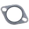 2Pcs 2.5 Inch Exhaust Manifold Gasket  Muffler Exhaust Bolt Nut Gasket Kit  For Car Exhaust