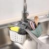 Panier Suspendu de Cuisine Épaissi Double Couche pour Rangement et Égouttage