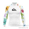 Quiksilver Long Sleeve Rash Guard Men UV Protection Quick Dry Surfing Dive Top