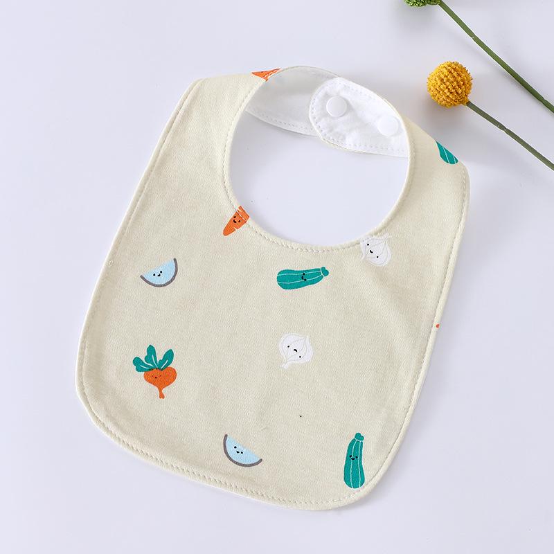 Waterproof A-Class Pure Cotton Baby Bib - Newborn & Toddler U-Shape Neck Gaiter