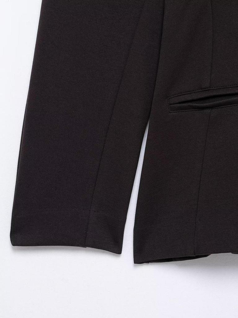 2025 Spring Women's European & American Style Double-Sided Long Sleeve Suit Jacket