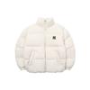 MLB New York Yankees Stand Collar Loose Bread Down Jacket Winter Short Unisex Jacket Off-White 31DJ03061-50I