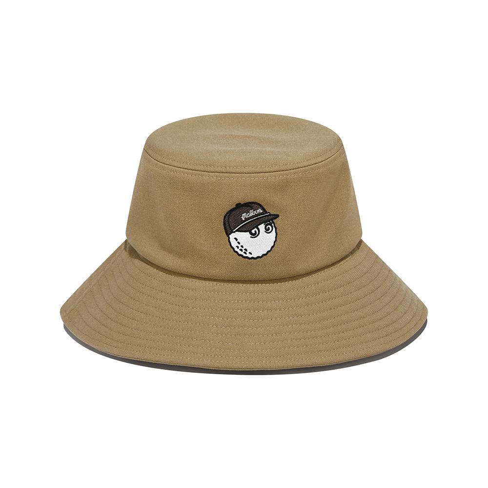 MALBON GOLF Wool Bucket Hat Beige