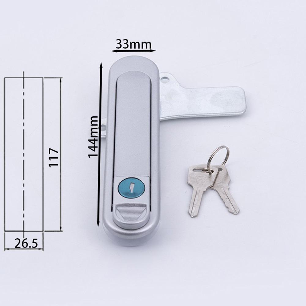 Aluminum Alloy Cabinet Door Lock Multi-purpose Electrical Panel Door Latch Hardware Lock