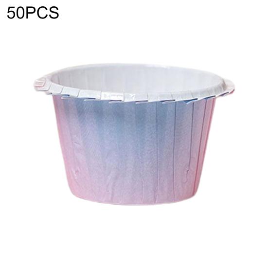 50Pcs/Set Durable Heat Resistant No Odor Muffin Paper Cups Wedding Birthday Kitchen Supplies