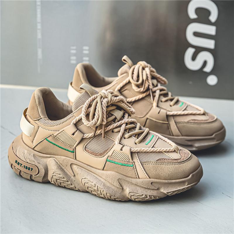 2024 New Men's Thick Sole Elevated Casual Shoes Spring and Autumn Outdoor Lightweight Classic Running and Sports Shoes sneakers