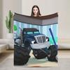 Blaze and the Monster Machines Blanket Multi-size Warm Cozy Fluffy  Throw Blankets for Couch Sofa and Bed