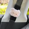 1pc Short Style Car Safety Seatbelt Cover Cute Cartoon Cloud Bow Seat Belt Harness Cushion Auto Shoulder Strap Protector Pad