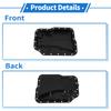 UXCELL No.FN112151X Engine Oil Pan Oil Pan Sump Transmission Oil Pan for Mazda 2 2011-2015 1.5L with Automatic Trans Iron Black