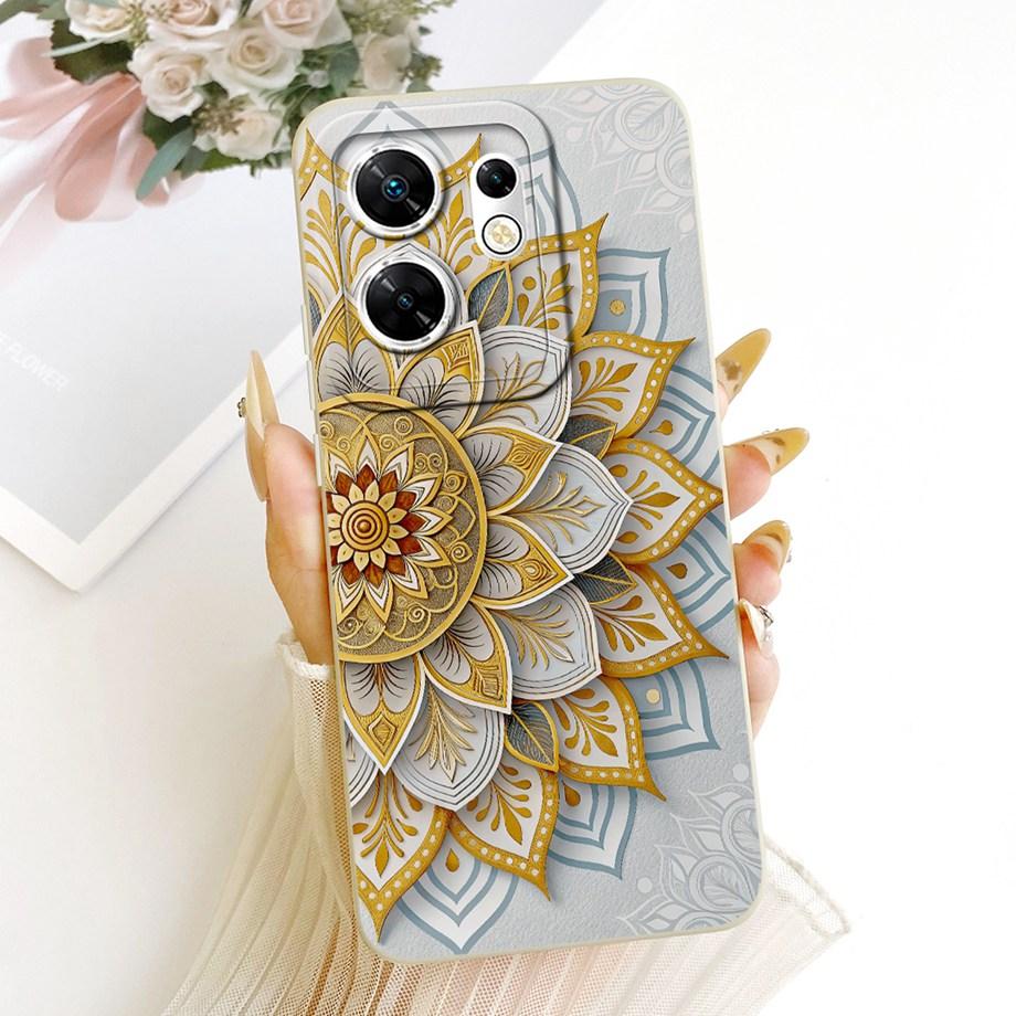 Fashion Painting Phone Case For Infinix Zero 30 4G 5G Zero X Neo X Pro Funda Soft Matte Silicone Bow Pattern Cartoon Cat Cover