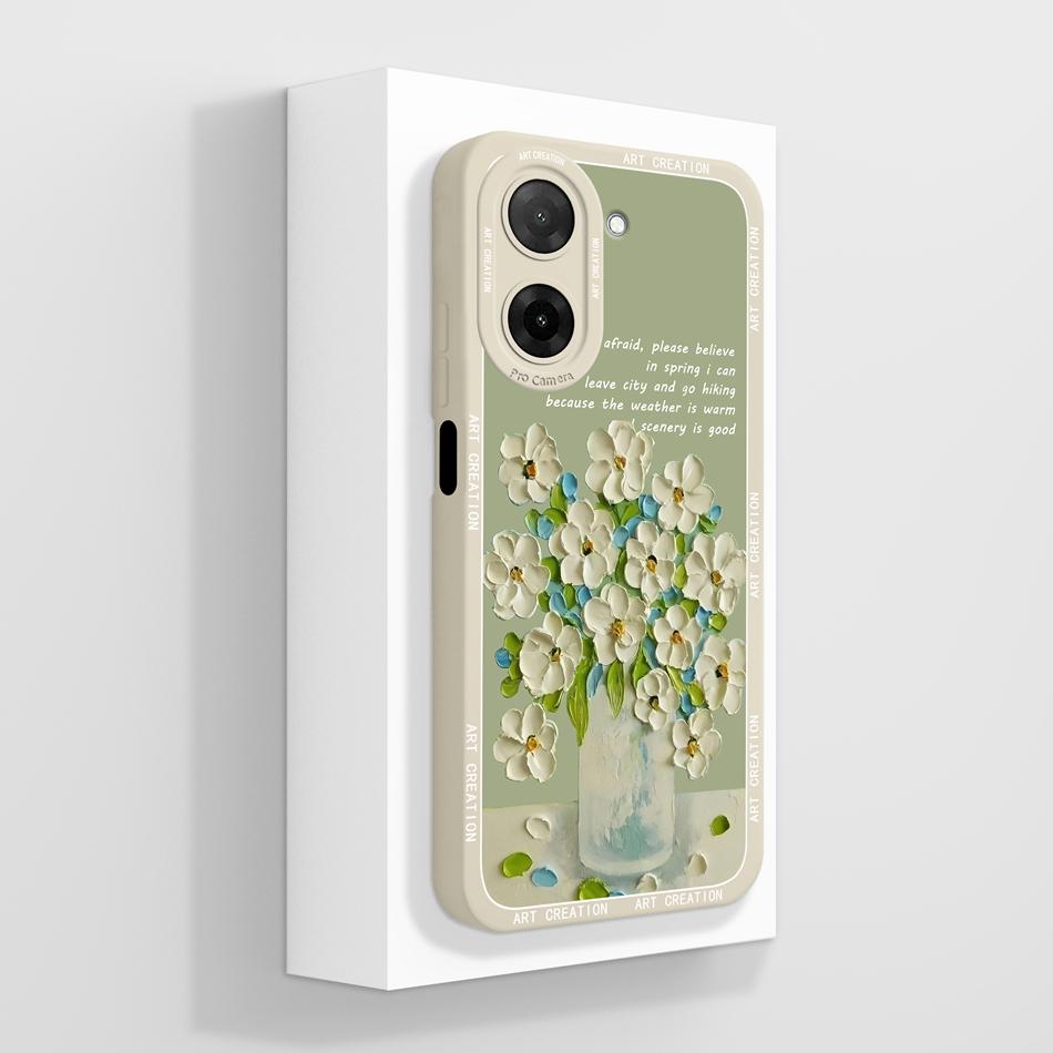 

For Xiaomi Redmi A5 Case Simple Butterfly Full Protection Anti Drop Soft Liquid Silicone Funda For Redmi A 5 Phone Back Cover Redmi A5-4G(Global)